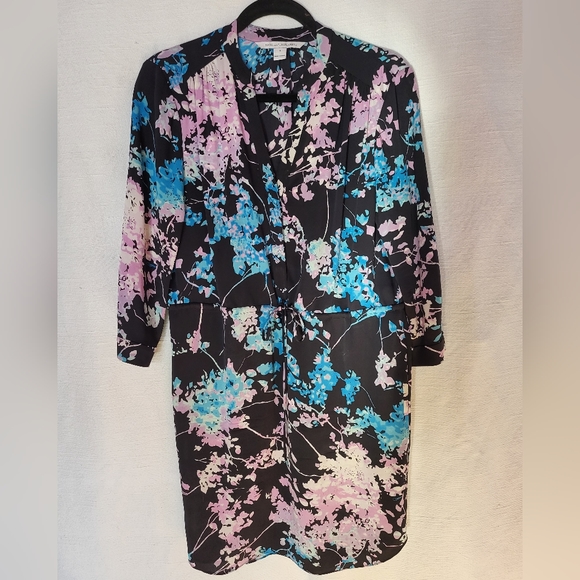 DVF out of print Freya floral silk dress - Picture 4 of 6